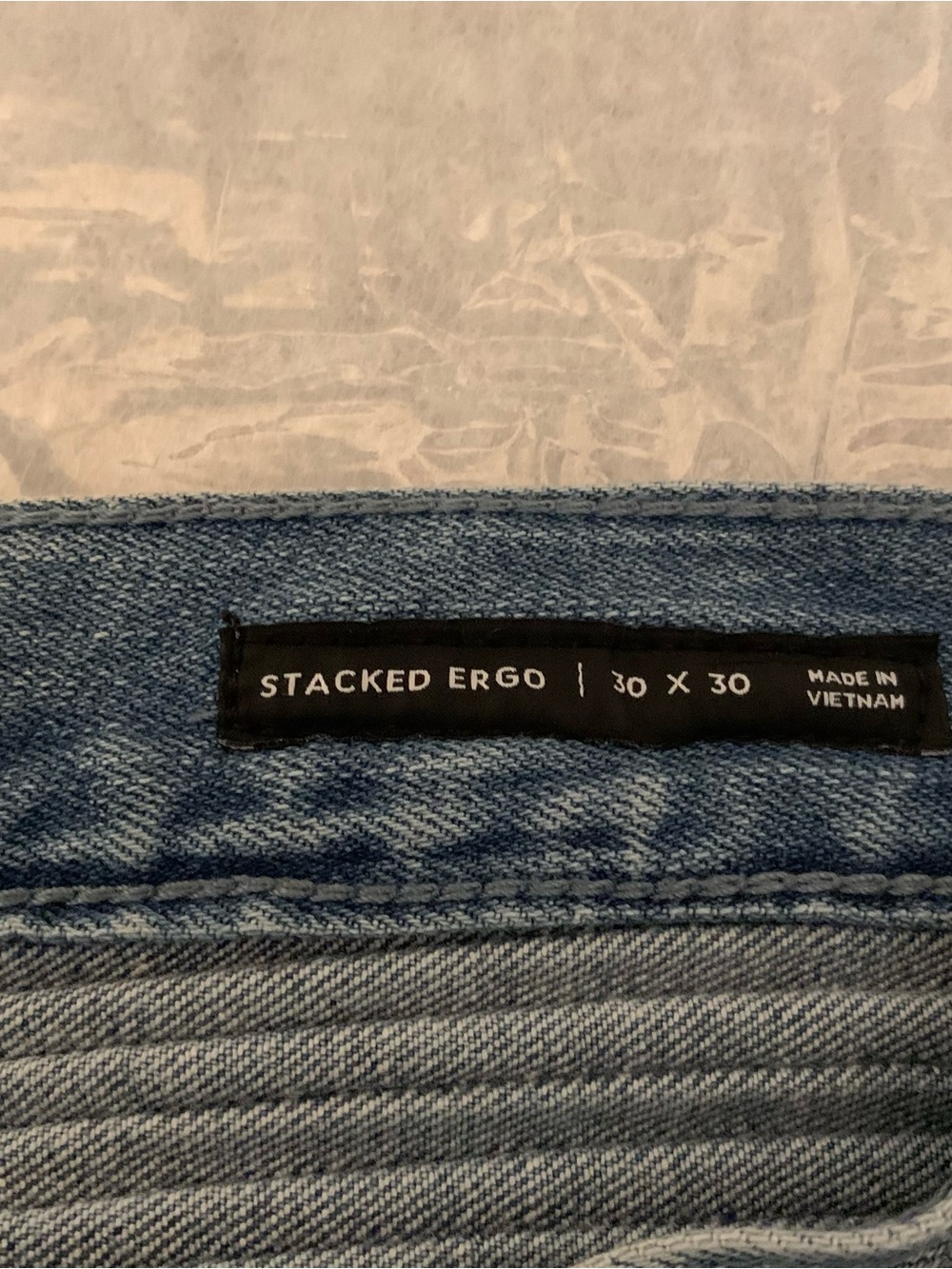 W2K PacSun Light Blue Slim Straight Men's Jeans size 30/30 - Picture 5 of 8